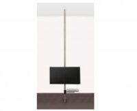 wissmann raumobjekte TV Halter Decke Boden Rohr Stange art129 Edelstahl Hersteller Brand Design